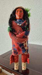 Mooie oude Indiaan 29 cm, Verzamelen, Poppen, Ophalen of Verzenden, Zo goed als nieuw, Pop