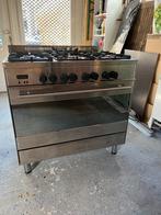 Boretti gasfornuis met wokbrander en oven Attila-line, Witgoed en Apparatuur, 60 cm of meer, 5 kookzones of meer, Vrijstaand, Gebruikt