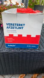 Versterkt afzetlint ~500m x 8cm, Doe-het-zelf en Verbouw, Ophalen of Verzenden, Zo goed als nieuw, Folie