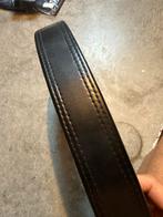 MAIN FASHION KMar Leren koppelriem Zwart Maat L, Heupriem, Ophalen of Verzenden, Gedragen, 3 tot 5 cm