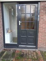 Gebruikt kozijn met deur en raam, Ophalen, Gebruikt, Deurkozijn, 150 tot 225 cm