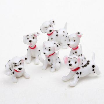 Leuke taartdecoratie DALMATIËRS figuurtjes (set à 6) € 8,95 beschikbaar voor biedingen