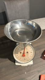 RETRO keuken weegschaal wit, Witgoed en Apparatuur, Weegschalen, Fijner dan 1 gram, Analoog, Gebruikt, Ophalen of Verzenden