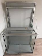 Vitrinekast  combinatie vitrine afsluitbaar met sloten, Huis en Inrichting, Kasten | Vitrinekasten, Ophalen, Gebruikt, Met klep(pen)