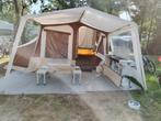 Trigano Odyssee vouwwagen, Caravans en Kamperen, Ophalen, Trigano, Beige, Aanwezig