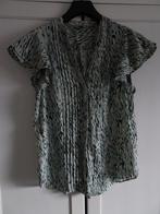 Leuke groene blouse print km mt 40 H&M, Maat 38/40 (M), H&M, Ophalen of Verzenden, Zo goed als nieuw