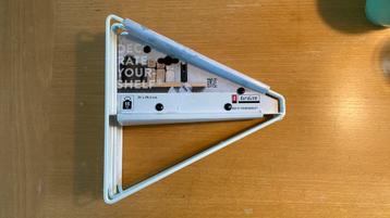 Duraline Plankdragers dubbel hoog S/2 wit 24x26,5cm beschikbaar voor biedingen