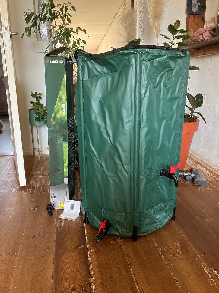 PARKSIDE Opvouwbare regenton,waterdicht,schimmelwerend zeil, Tuin en Terras, Regentonnen, Nieuw, Kunststof, 150 liter of meer