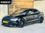 Dikke Audi A3/RS3 1.8TFSI*PANO*AUT*, Auto's, 4 cilinders, Zwart, Leder, Bedrijf