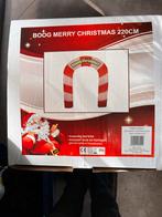 Opblaasbare kerstboog met verlichting, Diversen, Kerst, Ophalen of Verzenden, Zo goed als nieuw