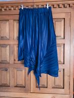 Pleats please, leuke rok in plissé stof donkerblauw, Kleding | Dames, Rokken, Maat 38/40 (M), Blauw, Nieuw, Ophalen of Verzenden