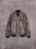 Pme Legend Hudson Leren Bomber Jas L MA-1 Pilotenjas Zwart, Kleding | Heren, Jassen | Winter, Maat 52/54 (L), Zwart, Ophalen of Verzenden