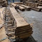 Eiken Stam Meubelhout - 390x45-70x5cm zsm ophalen, Doe-het-zelf en Verbouw, Hout en Planken, 25 tot 50 mm, Eiken, Ophalen of Verzenden