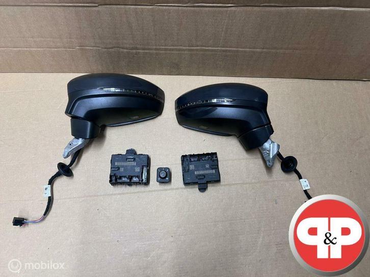 VW Tiguan 5NA Spiegel Set Inklapbaar, Auto-onderdelen, Spiegels