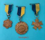3 Atletiek medailles, Ophalen of Verzenden, Overige materialen