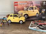 Lego Fiat 500 geel, Ophalen of Verzenden, Zo goed als nieuw
