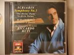 Scriabin Symphony 3 Tchaikovsky Romeo & Juliet Muti, Cd's en Dvd's, Cd's | Klassiek, Ophalen of Verzenden, Romantiek, Zo goed als nieuw