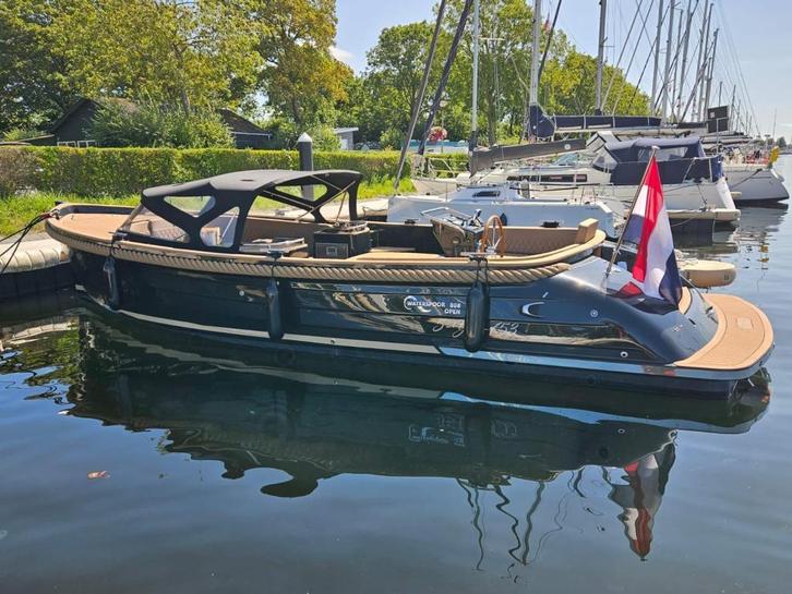 Waterspoor 808 Open + 195pk Yanmar 2023 VOL OPTIES, Watersport en Boten, Sloepen, Gebruikt, 6 meter of meer, Binnenboordmotor