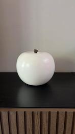 Decoratieve witte appel – stijlvol accentstuk, Huis en Inrichting, ., Ophalen of Verzenden, Zo goed als nieuw, .