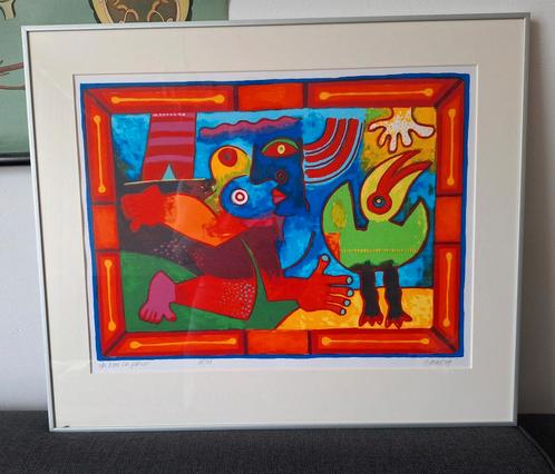 Clemens Briels zeefdruk, Antiek en Kunst, Kunst | Litho's en Zeefdrukken, Ophalen of Verzenden