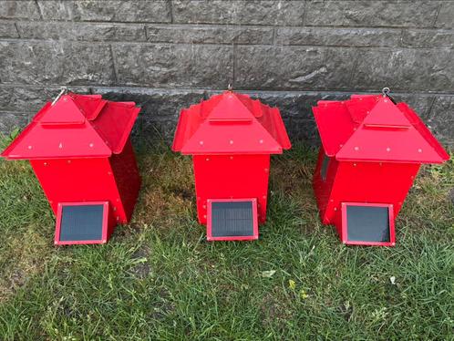 💥MEGA actie💥 koi cafe voerautomaat 24x incl zonnepaneel, Tuin en Terras, Vijver-toebehoren, Zo goed als nieuw, Overige typen