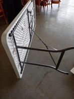 Inklapbare Eettafel - Kunststof Blad, Huis en Inrichting, Tafels | Eettafels, Ophalen, Kunststof, Gebruikt, 50 tot 100 cm