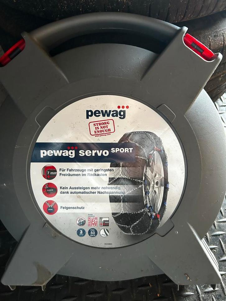 Pewag Servo Sport sneeuwkettingen, Auto diversen, Sneeuwkettingen, Zo goed als nieuw, Ophalen