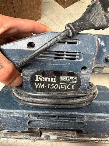 Ferm schuurmachine gratis af te halen beschikbaar voor biedingen
