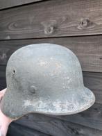 Zeer mooie single decal Ex camo helm origineel wo2 Duits, Verzamelen, Militaria | Tweede Wereldoorlog, Duitsland, Ophalen of Verzenden