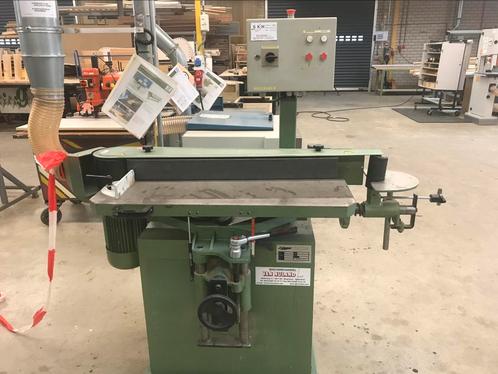 Lasm Volpato NTS130 bandschuurmachine oscillerend 130mm hoog, Doe-het-zelf en Verbouw, Gereedschap | Schuurmachines, Gebruikt