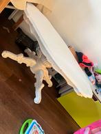 Brocante Salon tafel, Huis en Inrichting, Ophalen, Gebruikt, 100 tot 150 cm, 50 tot 75 cm