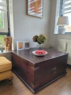 Vierkante dekenkist met deksel 86x86x48, Ophalen, Gebruikt, 50 tot 100 cm, 75 tot 100 cm