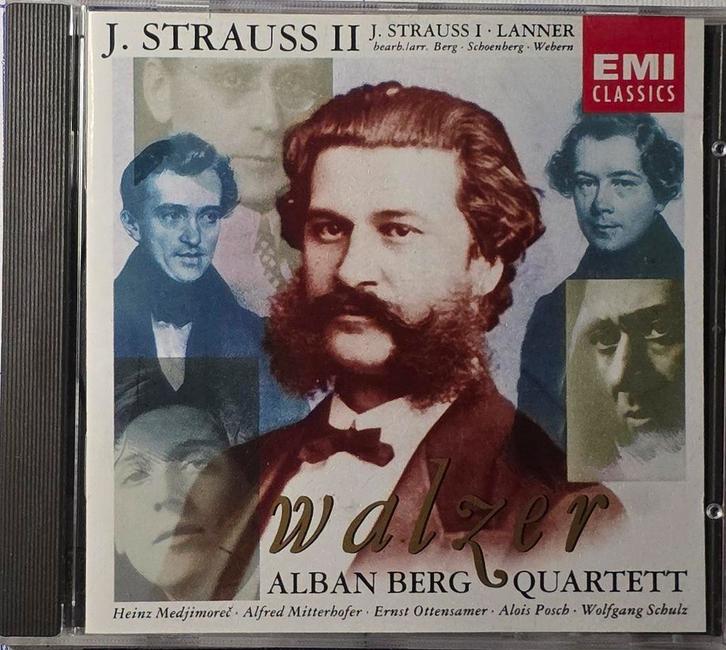 J. Strauss II - Walzer - Alban Berg Quartett, Cd's en Dvd's, Cd's | Klassiek, Zo goed als nieuw, Kamermuziek, Romantiek, Ophalen of Verzenden