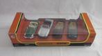 New-Ray 2 x BMW en 2 x Jaguar in doos schaal 1:43., Ophalen of Verzenden, Zo goed als nieuw, Auto, Overige merken
