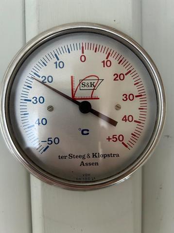 industrieel vintage Ter Steeg & Klopstra thermometer beschikbaar voor biedingen
