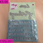 Stempels StudioLight deel 1, Hobby en Vrije tijd, Stempelen, Ophalen of Verzenden, Zo goed als nieuw, Clearstamp