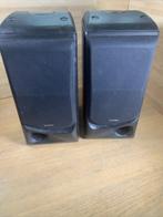 Kenwood LS-A9 speakers , bass-reflex , zwart , 80W 6 OHMS, Gebruikt, 60 tot 120 watt, Front, Rear of Stereo speakers, Ophalen