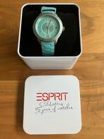 Esprit Horloge | analoog | turquoise | silliconen band, Meisje, Blauw, Ophalen of Verzenden, Zo goed als nieuw