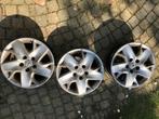 3x stalen velgen 16" met renault wieldoppen, Auto diversen, Wieldoppen, Ophalen, Gebruikt