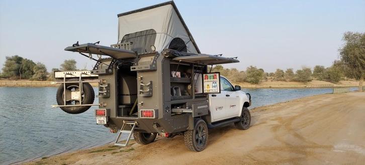 Crawler CMP 190 Pickup Bed Camper, Caravans en Kamperen, Campers, Particulier, tot en met 3, Half-integraal, Overige merken, Ophalen of Verzenden