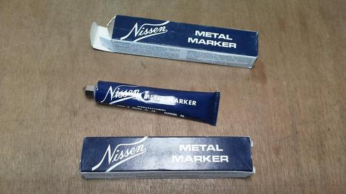 Metaal marker kogelpunt wit Nissen, Doe-het-zelf en Verbouw, Gereedschap | Freesmachines, Nieuw, Ophalen of Verzenden