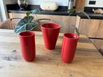 Bloempotten rood, Tuin en Terras, Gebruikt, Rond, Binnen, Ophalen of Verzenden