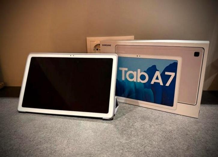 Samsung Tab A7, SM-T500 Silver/32GB, 10.4”, Computers en Software, Android Tablets, Zo goed als nieuw, Wi-Fi, 10 inch, 32 GB, Uitbreidbaar geheugen