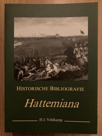 Partij boeken, 4x Hattemiana, H.J. Veldkamp beschikbaar voor biedingen