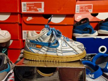 Off White x Nike Rubber Dunk TD
- us 7c eur 23.5 beschikbaar voor biedingen