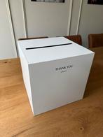 2x Bruiloft Enveloppenbox / Giftbox, Ophalen, Minder dan 50 cm, Minder dan 50 cm, Zo goed als nieuw