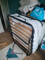 Opklapbed - Ruimtebesparend!, Gebruikt, 90 cm, Eenpersoons, Zwart