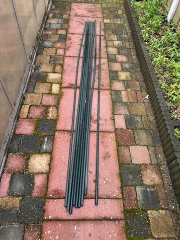 9 x Nature Plantenstok Klim en Geleide Plantenstokken 240 cm beschikbaar voor biedingen