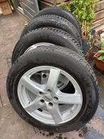 Alutec velgen met Michelin Alpin5 205/60 R16 winterbanden, Ophalen, Gebruikt, 16 inch, Banden en Velgen