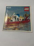 Lego instructies 4025 vintage, Kinderen en Baby's, Speelgoed | Duplo en Lego, Ophalen of Verzenden, Lego, Zo goed als nieuw